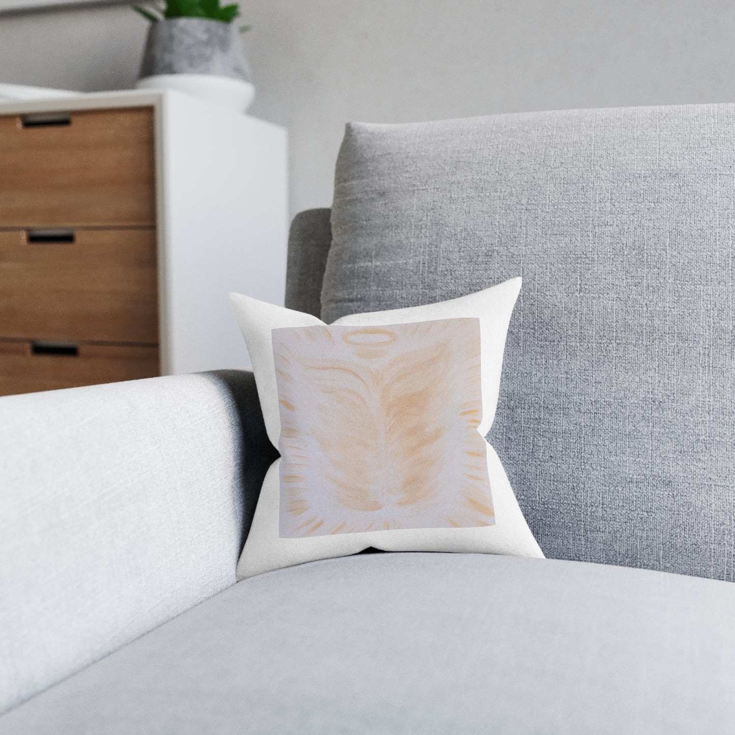 Golden Body of Christ Cushion
