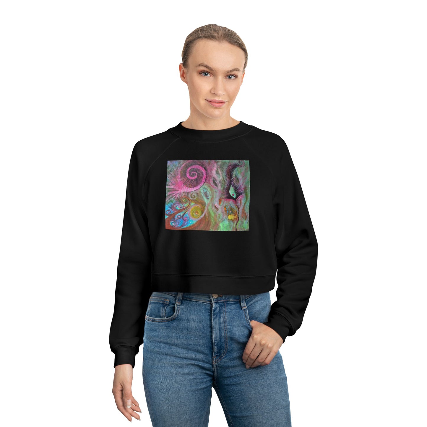 Feminine Freedom Cropped Fleece