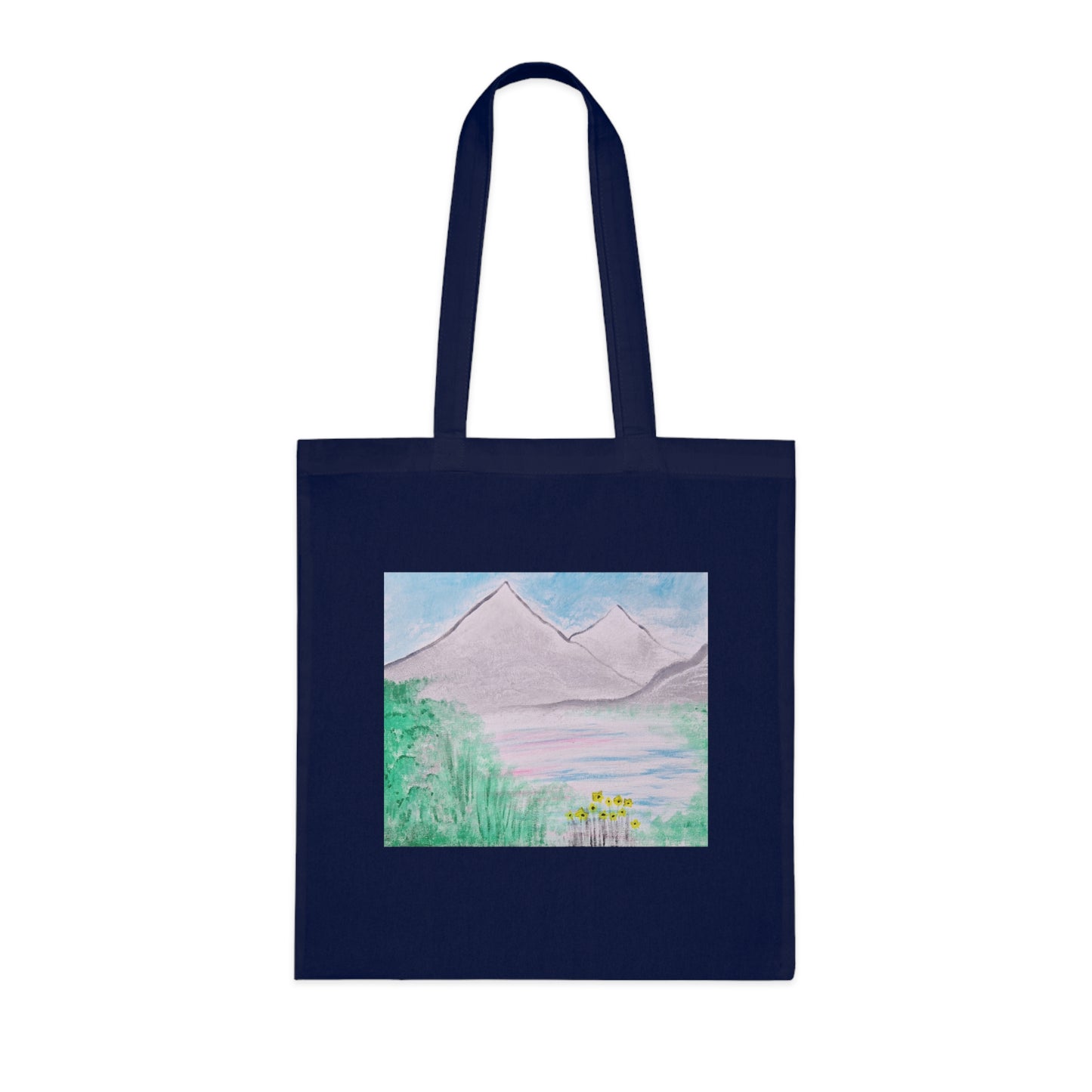 Moving Mountains Cotton Tote Bag