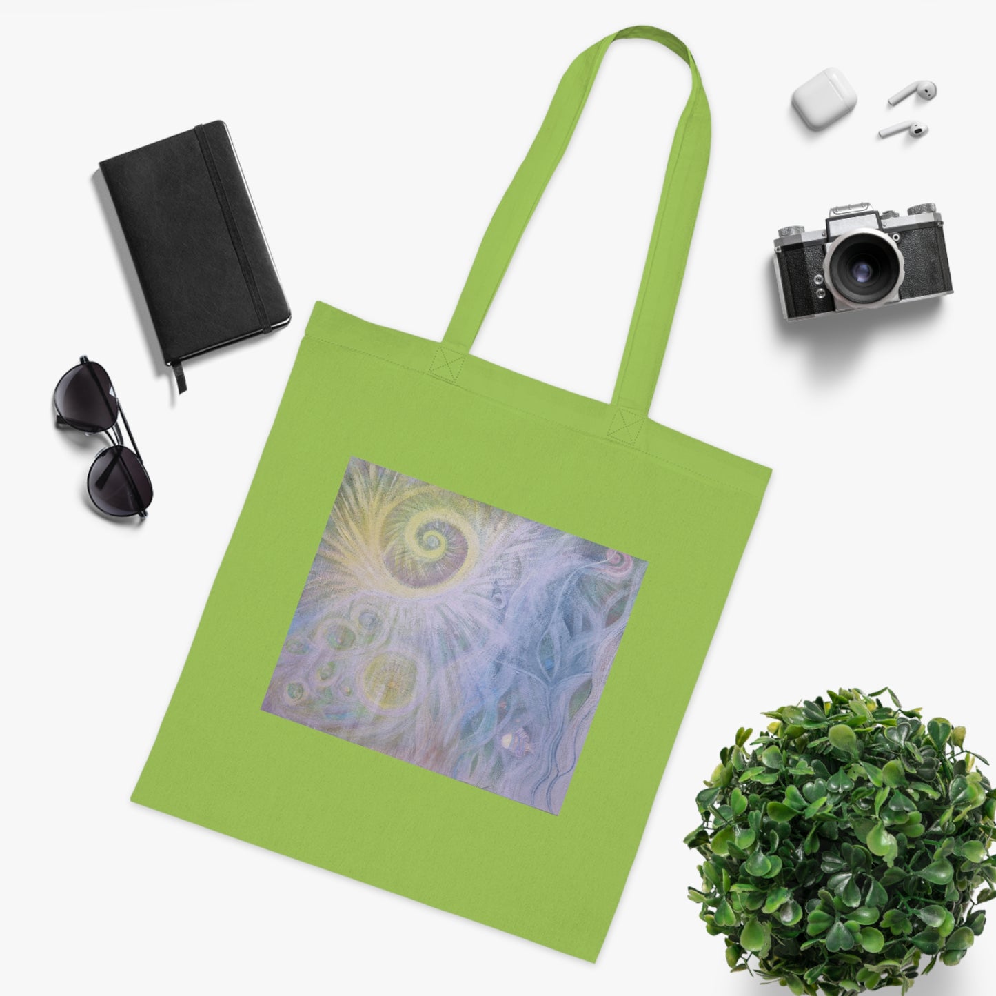 Divine Union Cotton Tote Bag