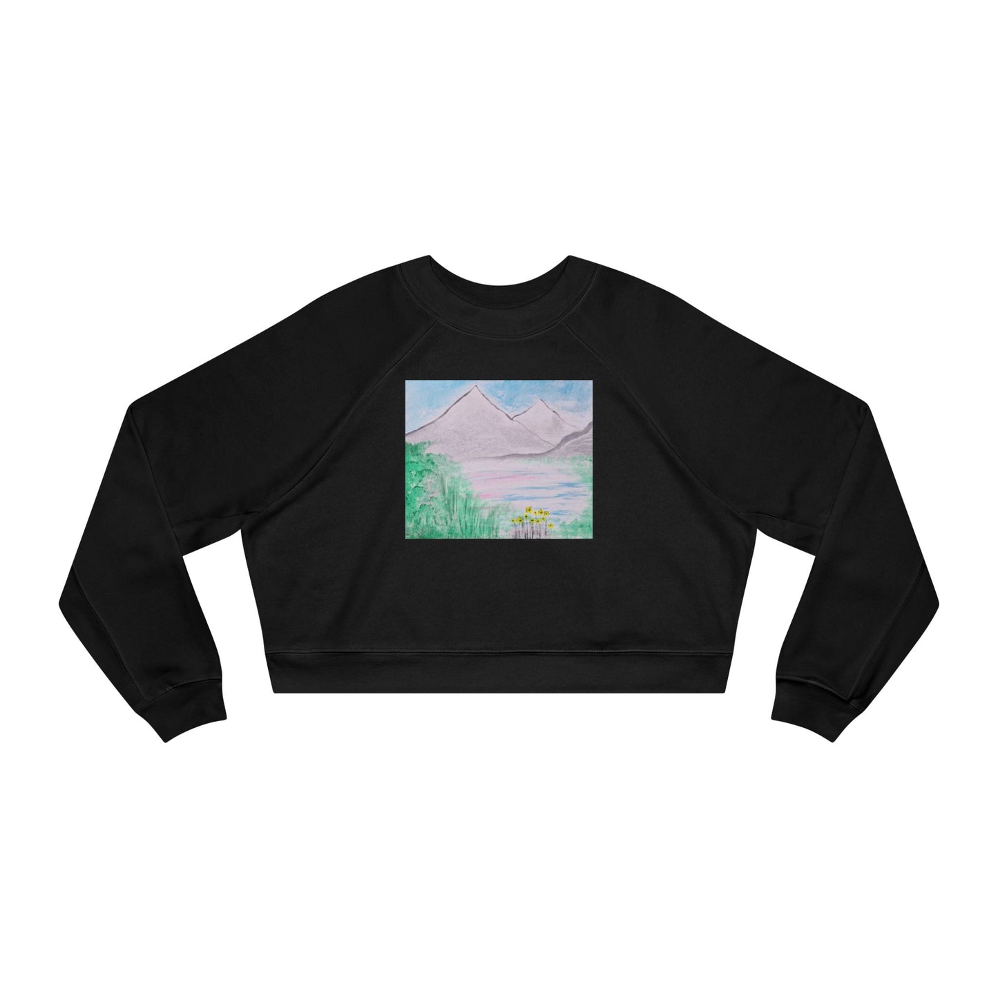 Moving Mountains Cropped Fleece