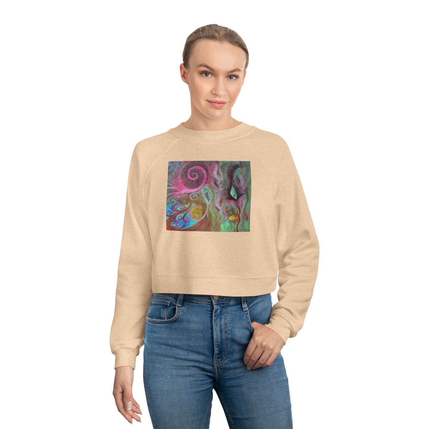 Feminine Freedom Cropped Fleece