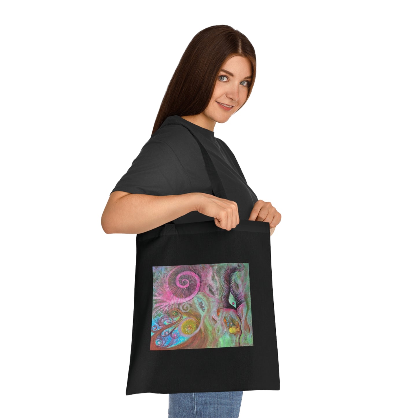 Feminine Freedom Cotton Tote Bag