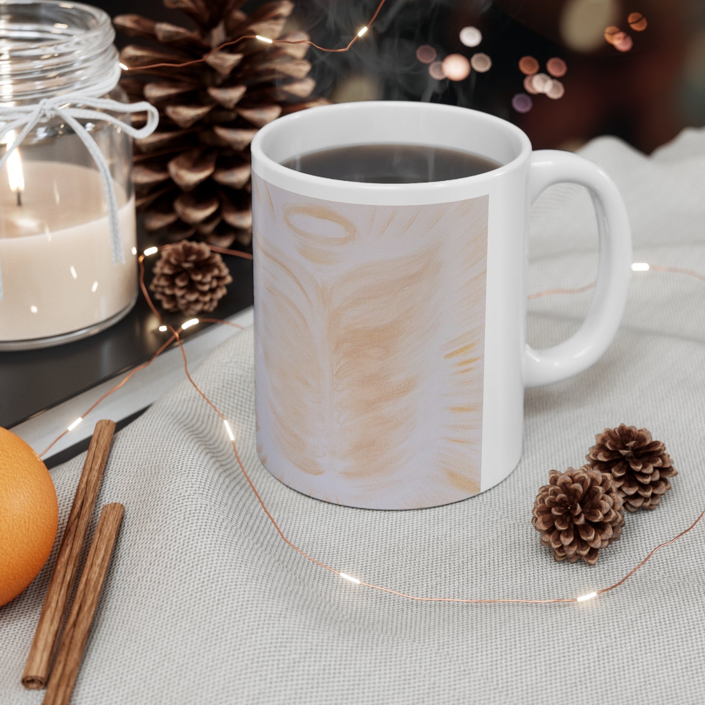 Golden Body of Christ Coffee Mug