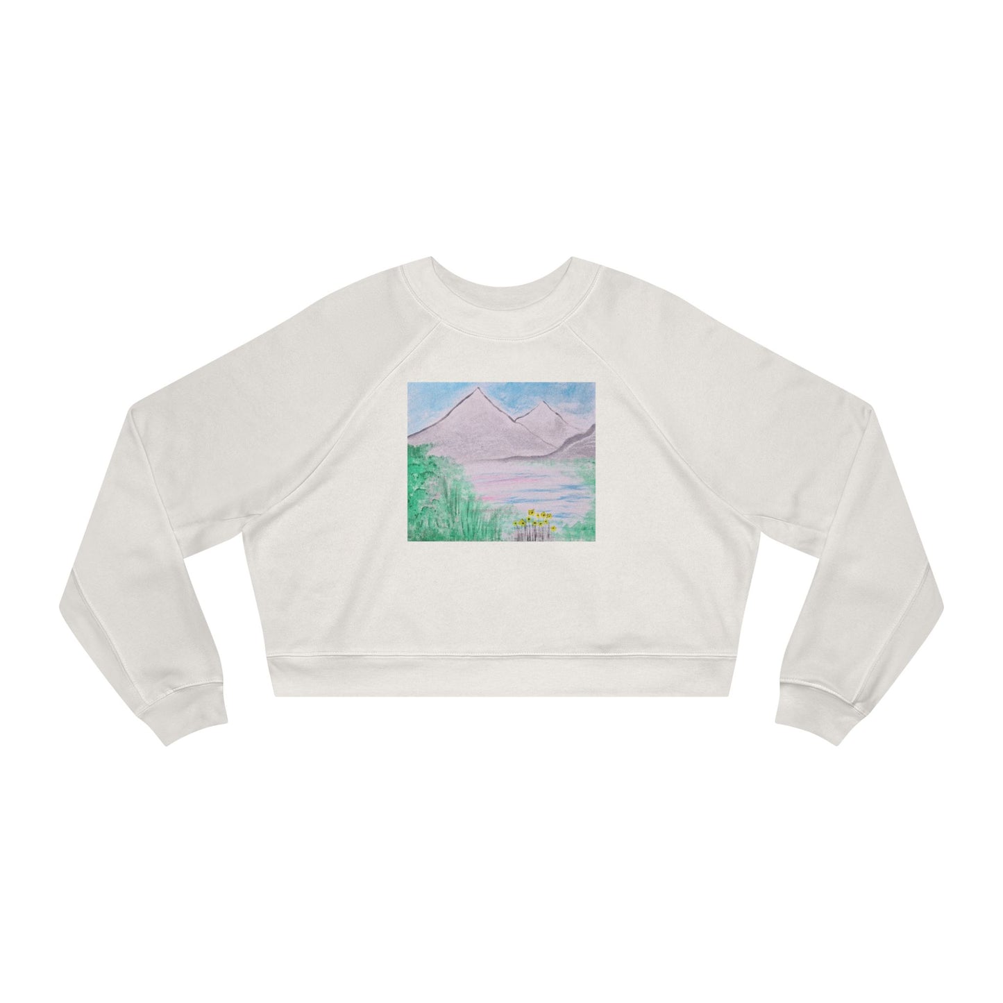 Moving Mountains Cropped Fleece