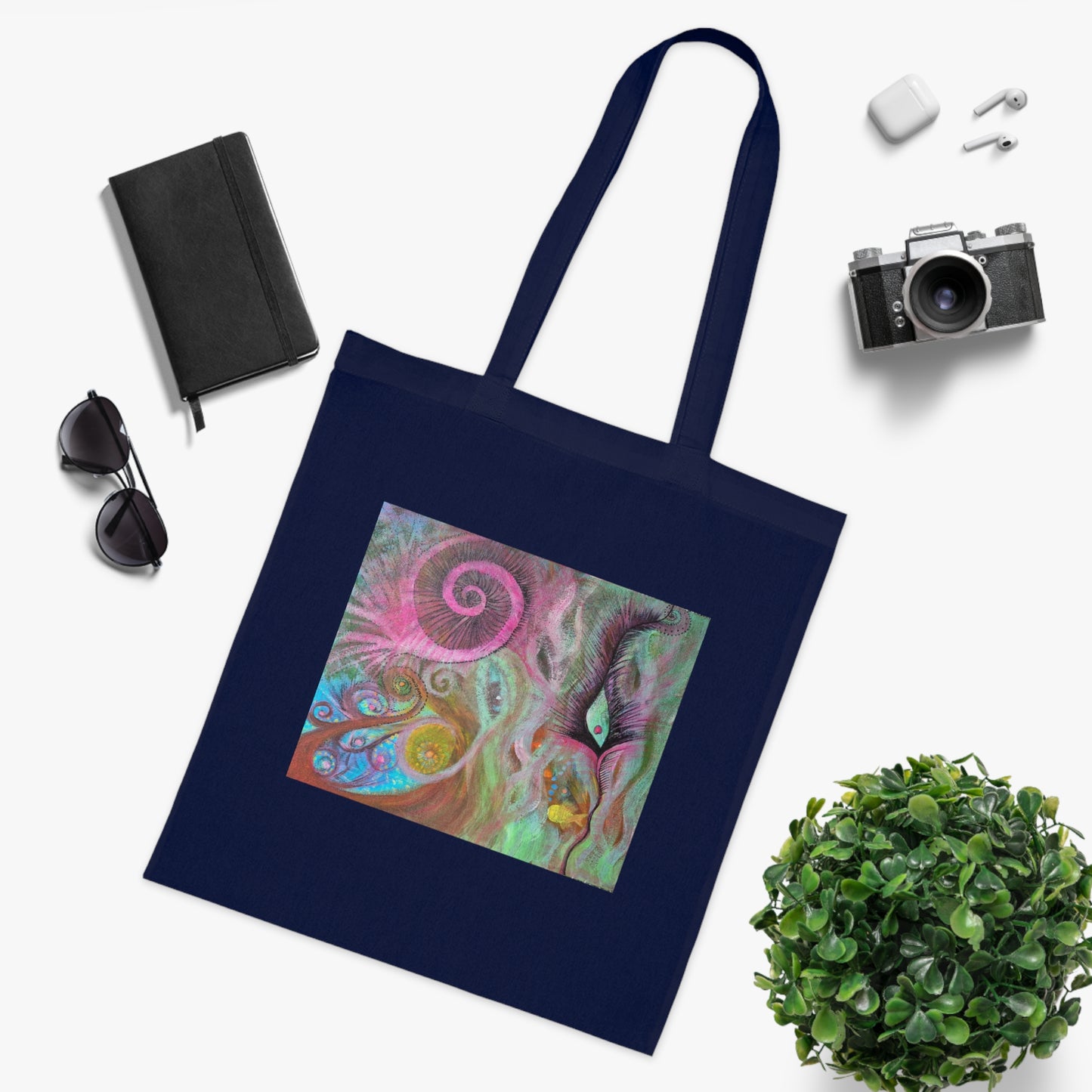 Feminine Freedom Cotton Tote Bag