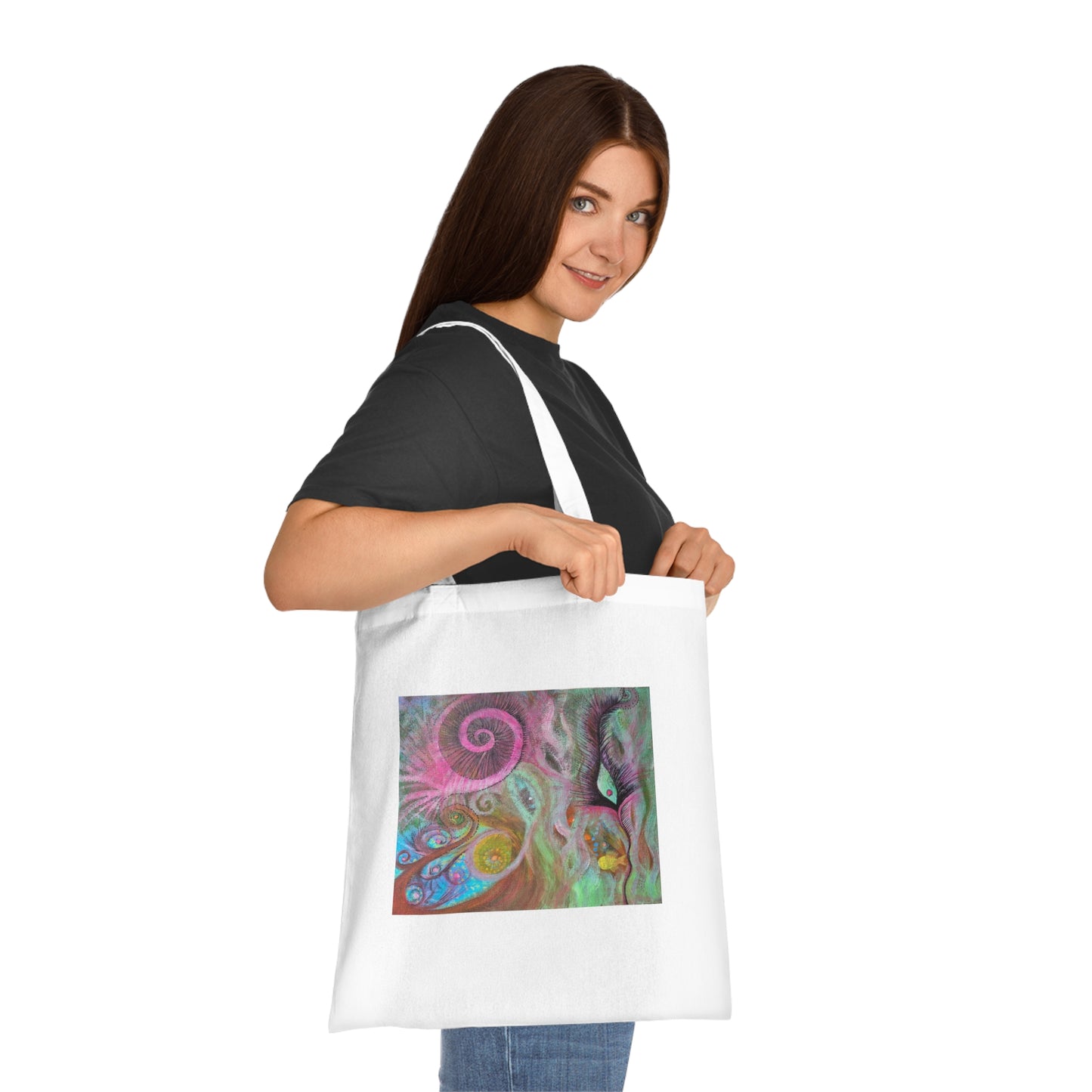 Feminine Freedom Cotton Tote Bag
