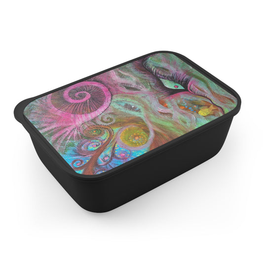 Feminine Freedom | Eco-Friendly Lunch Container with Utensils