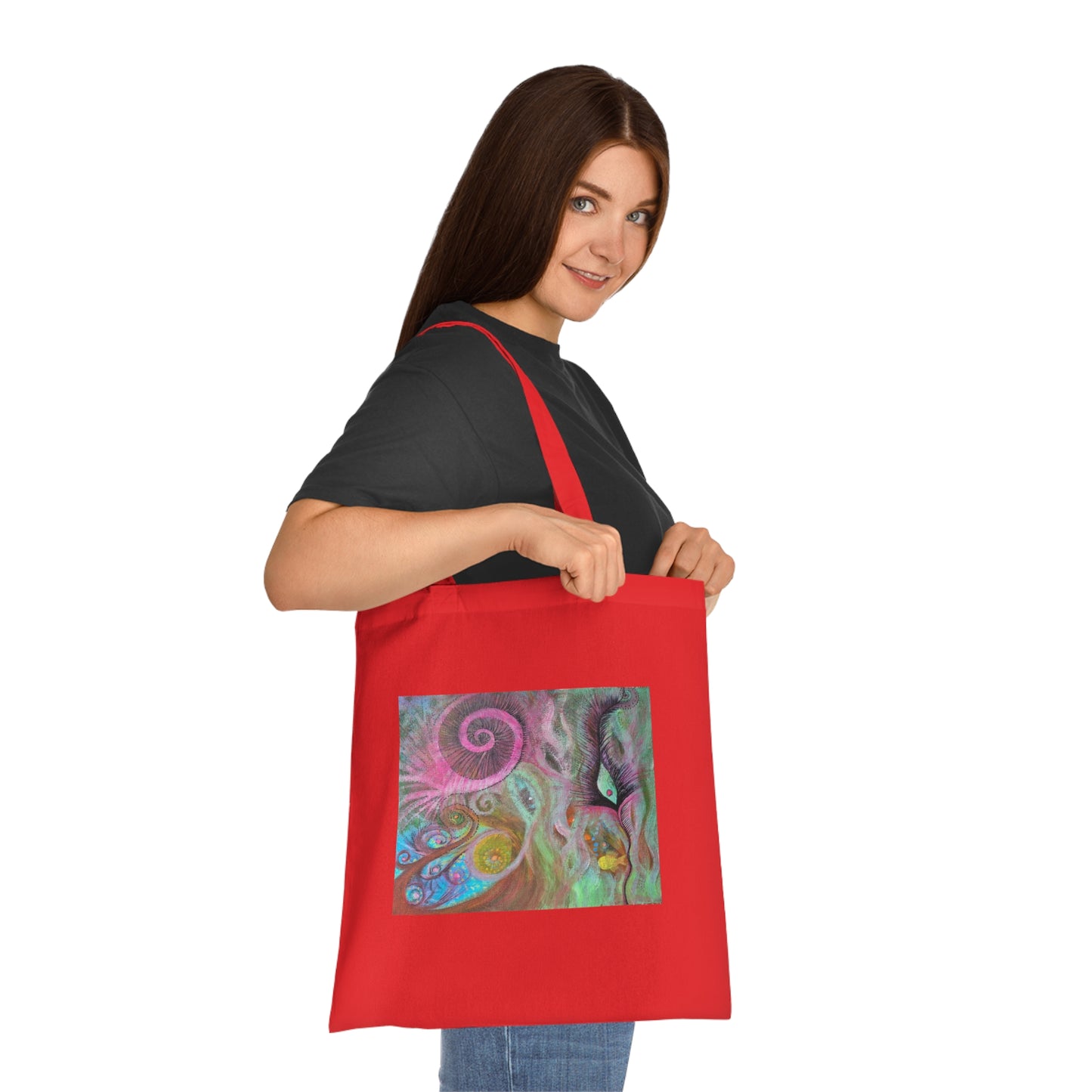 Feminine Freedom Cotton Tote Bag