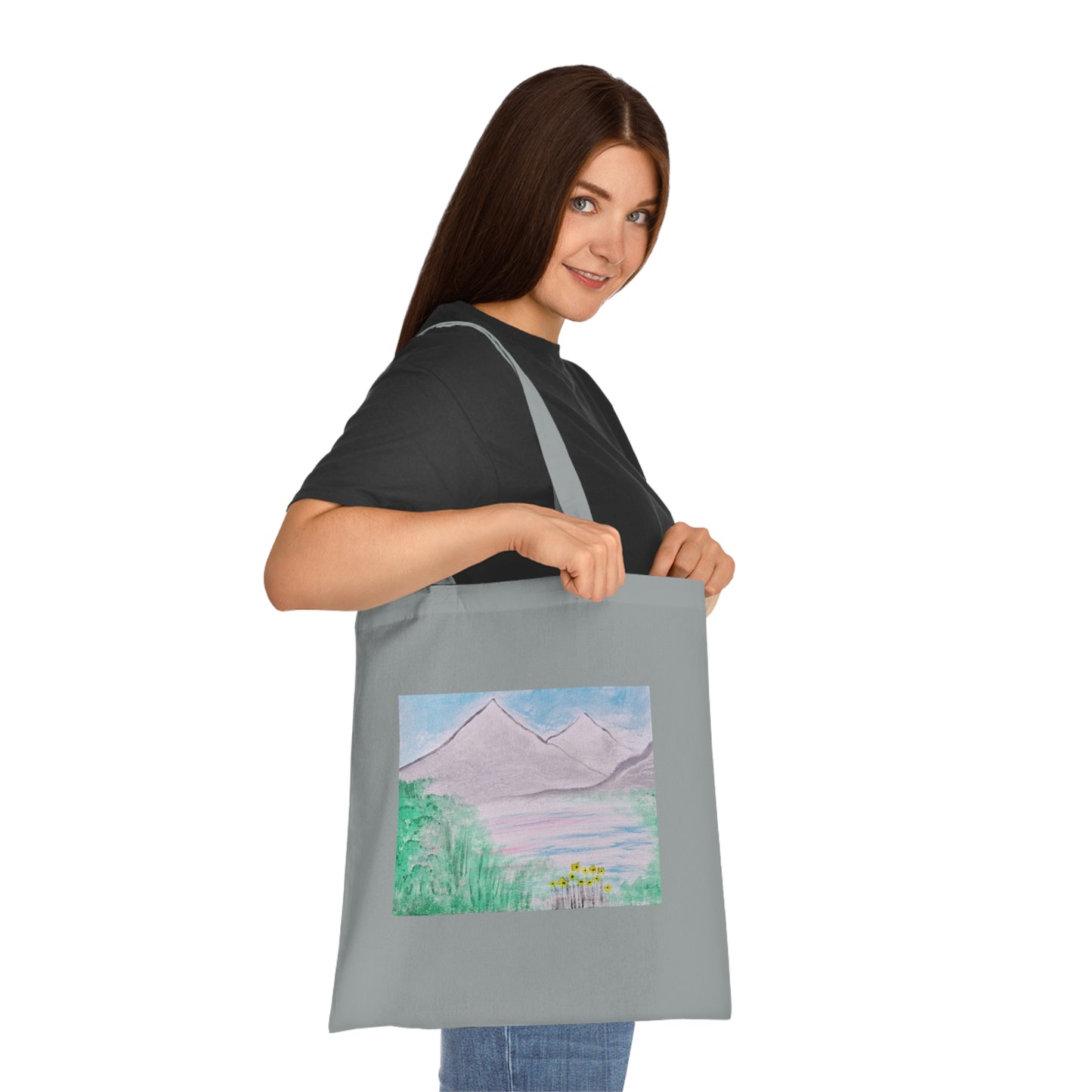 Moving Mountains Cotton Tote Bag