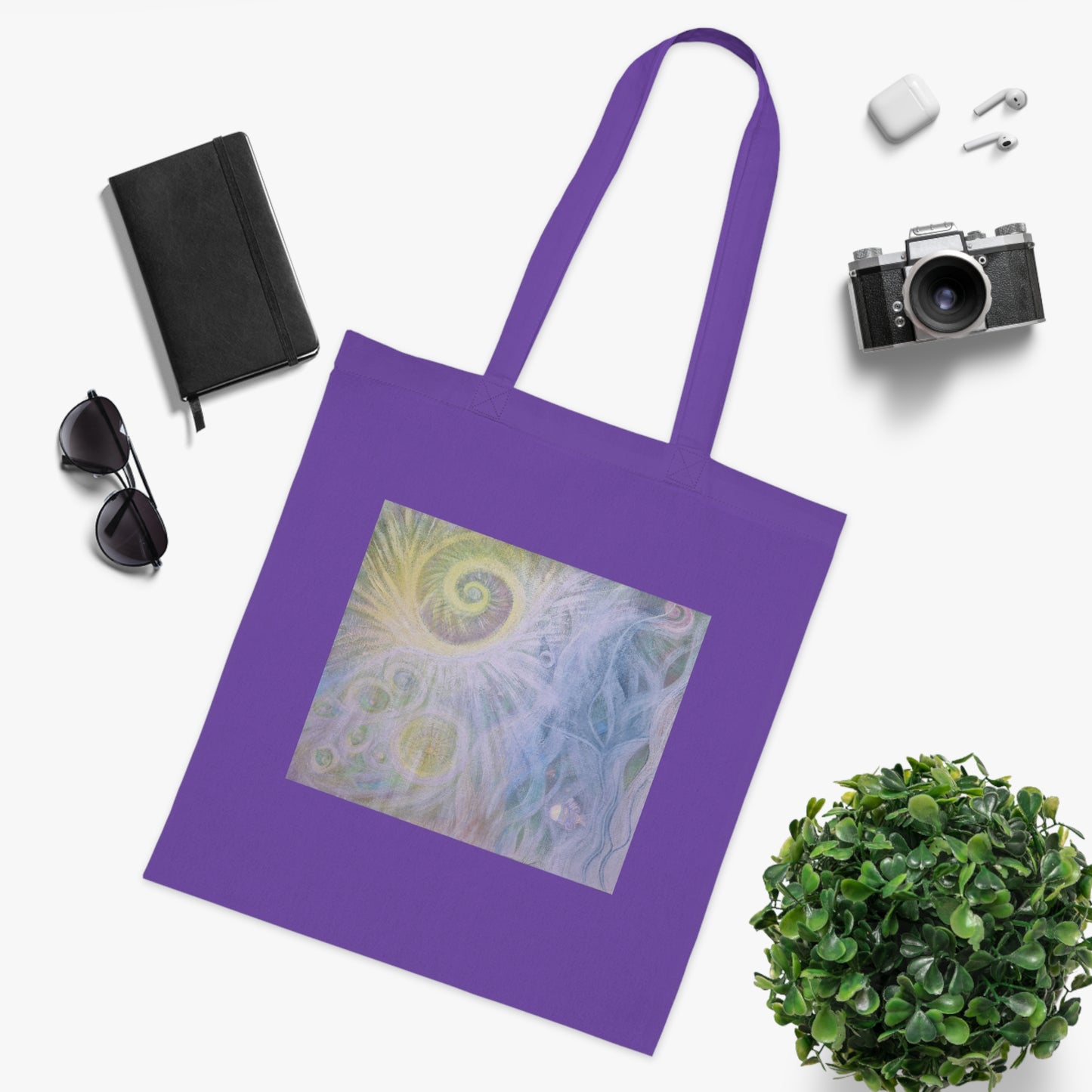 Divine Union Cotton Tote Bag