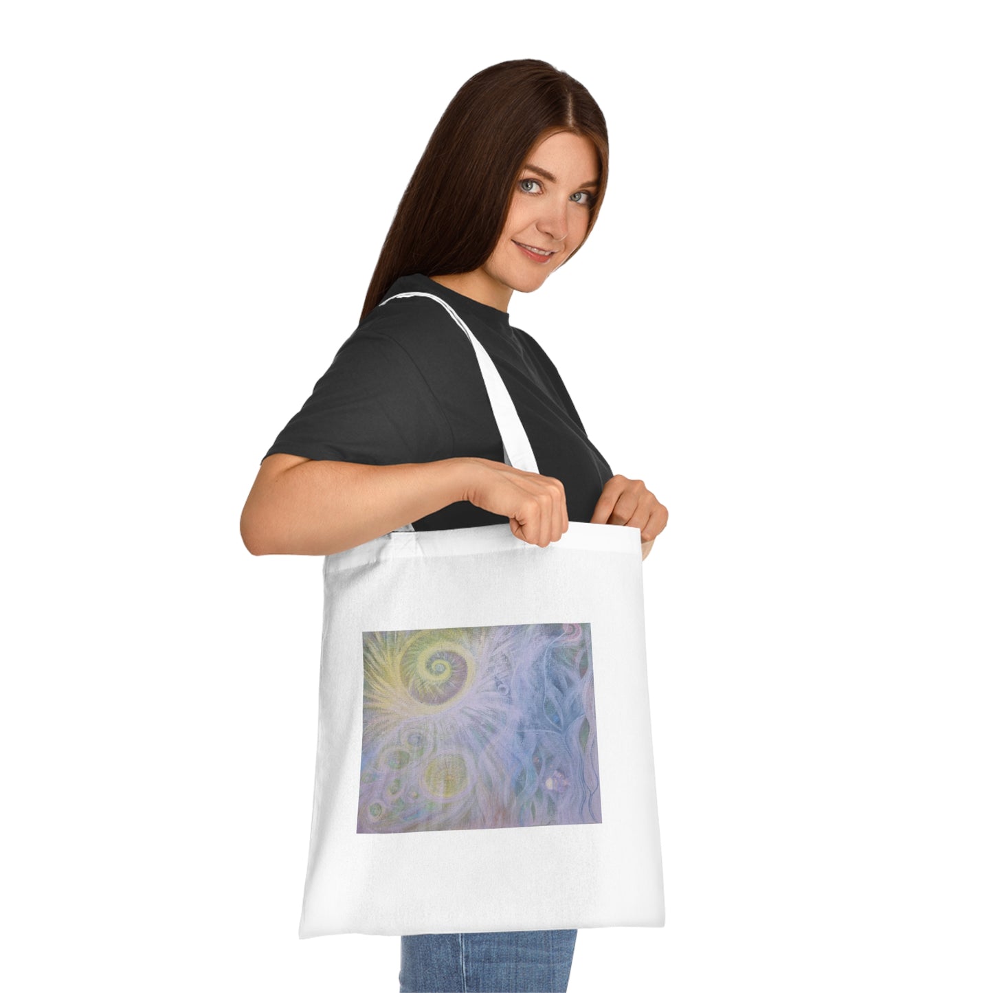Divine Union Cotton Tote Bag