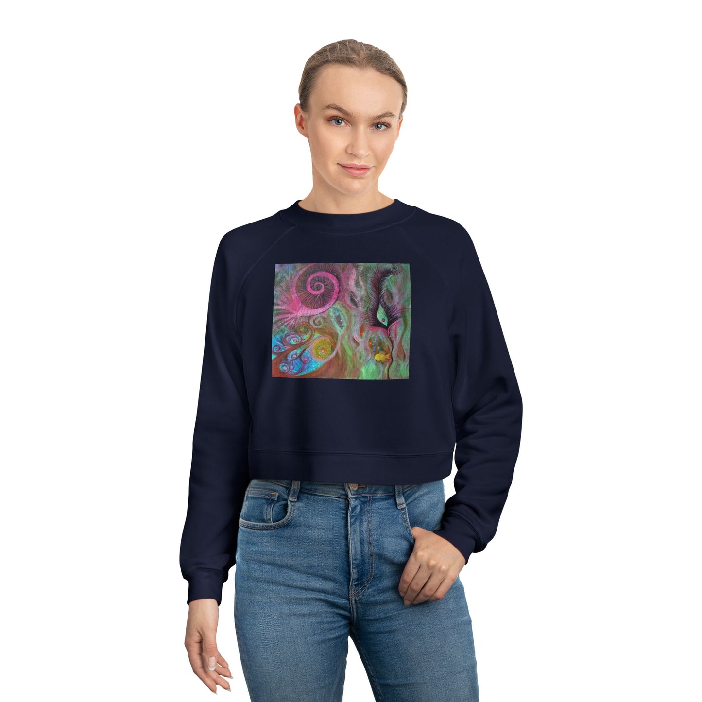 Feminine Freedom Cropped Fleece
