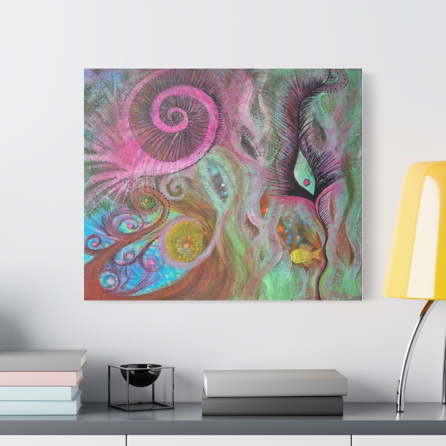 Feminine Freedom Satin Canvas 24" x 20"