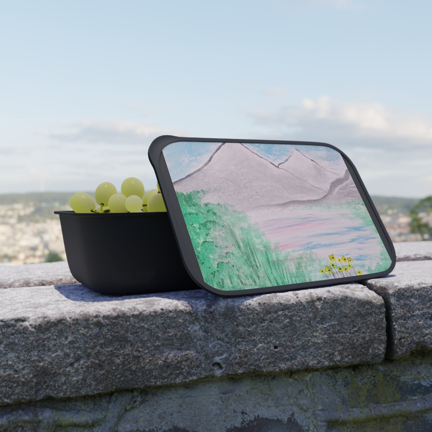 Moving Mountains| Eco-Friendly Lunch Container with Utensils