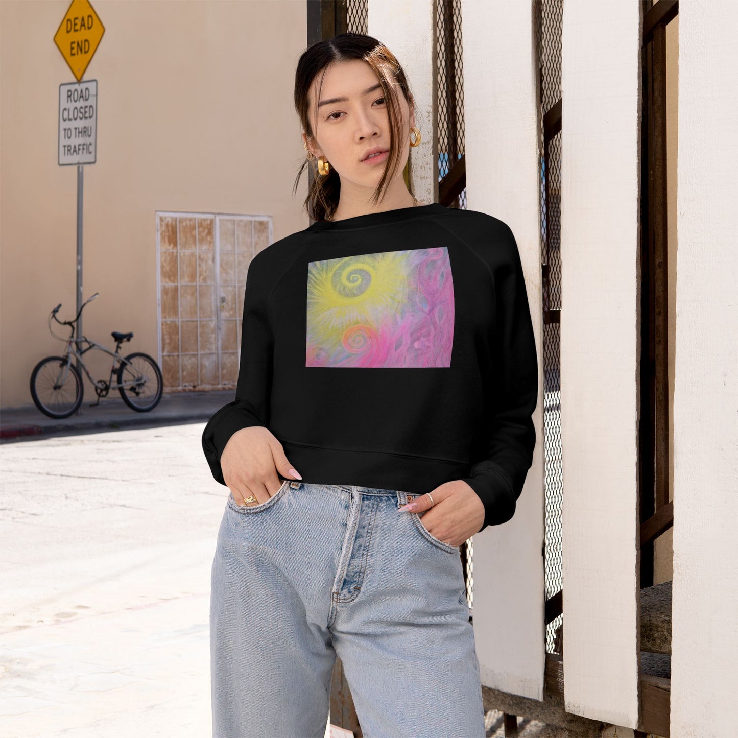 Christs Love Cropped Fleece