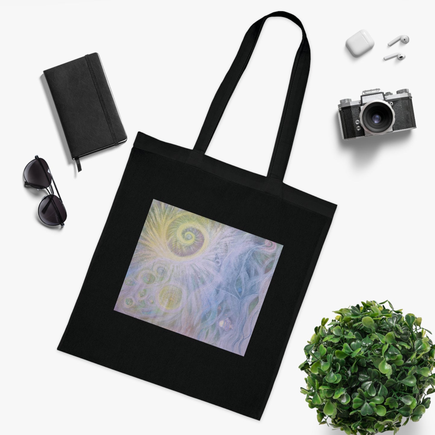 Divine Union Cotton Tote Bag