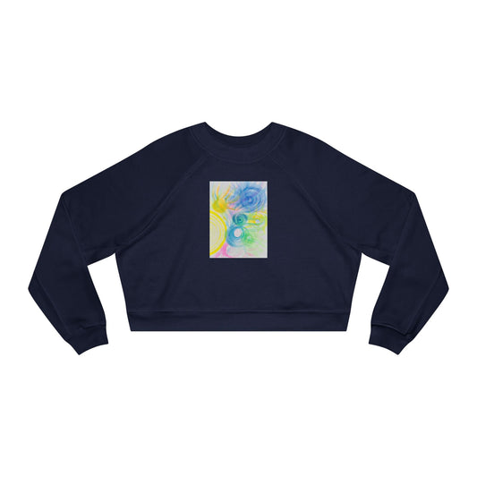 Celestial Heavenly Sounds Cropped Fleece