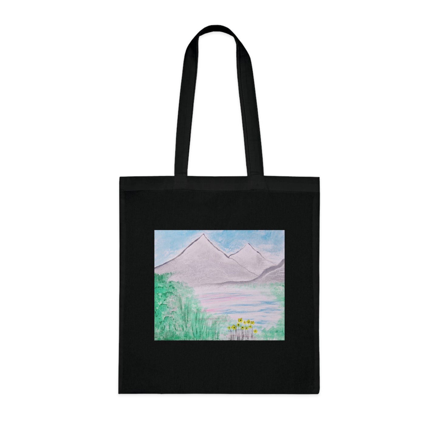 Moving Mountains Cotton Tote Bag