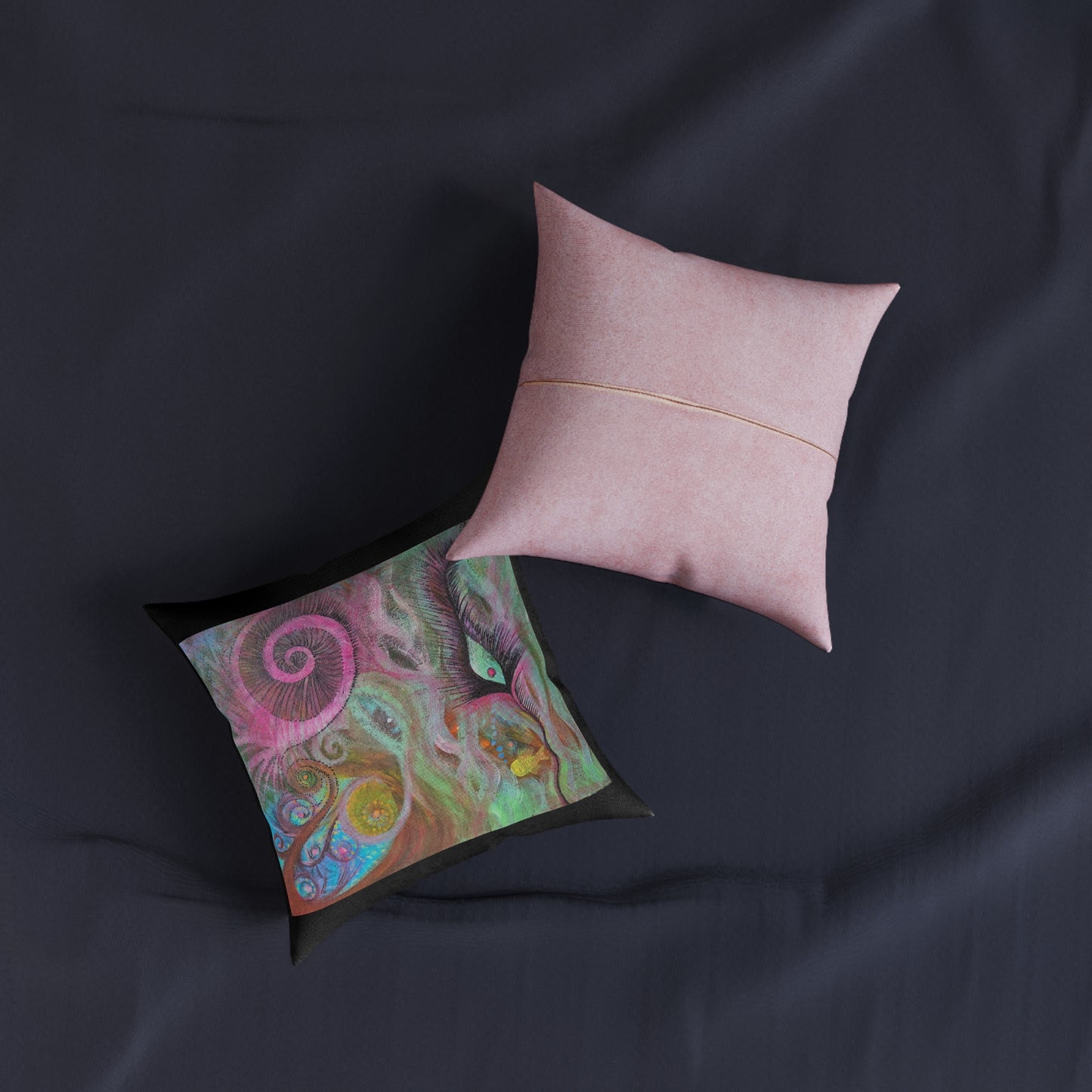 Feminine Freedom Cushion (faux suede)