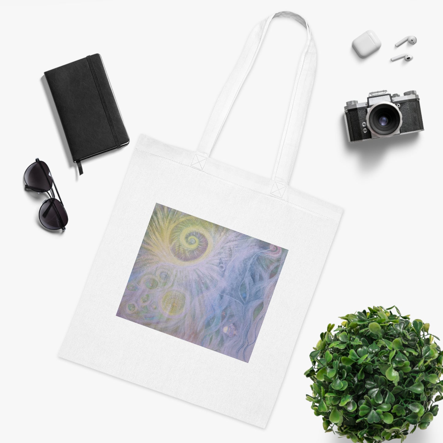 Divine Union Cotton Tote Bag