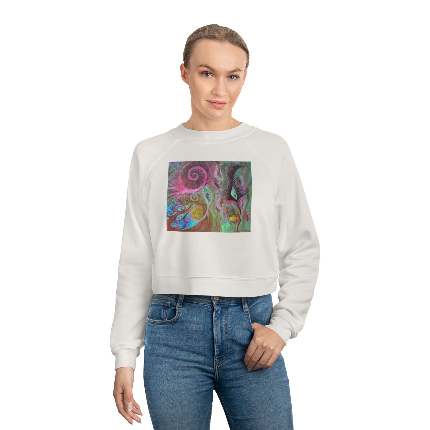 Feminine Freedom Cropped Fleece