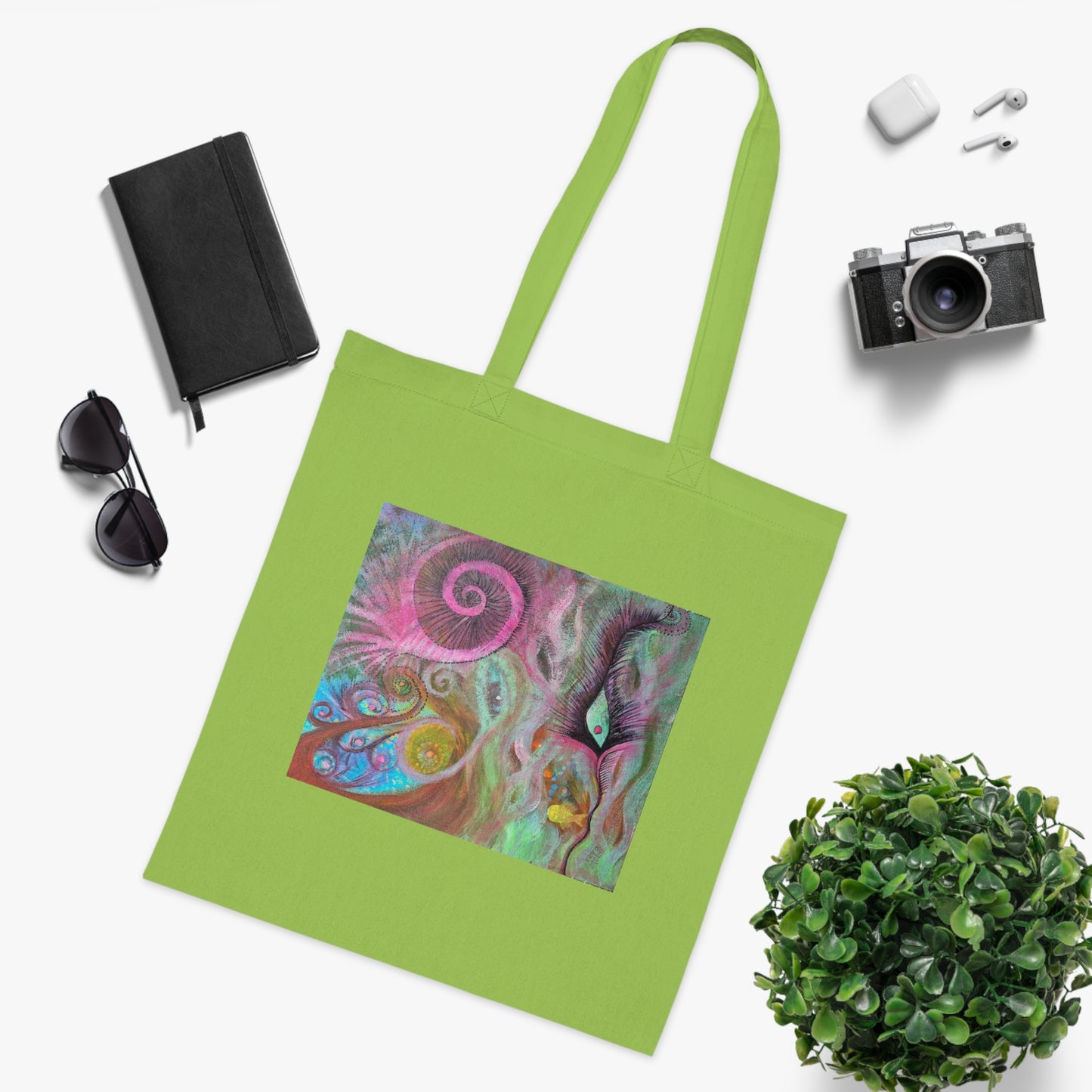 Feminine Freedom Cotton Tote Bag