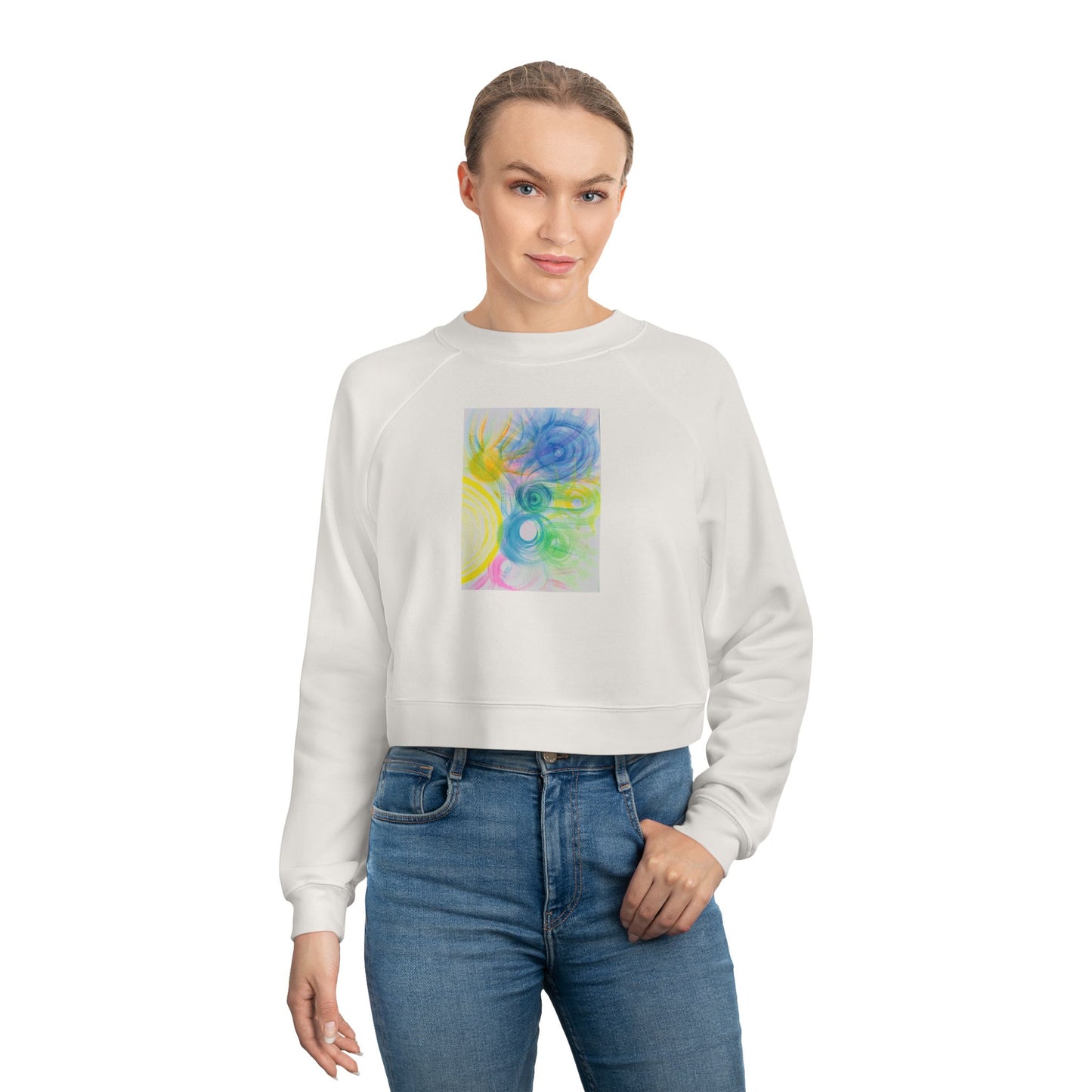 Celestial Heavenly Sounds Cropped Fleece