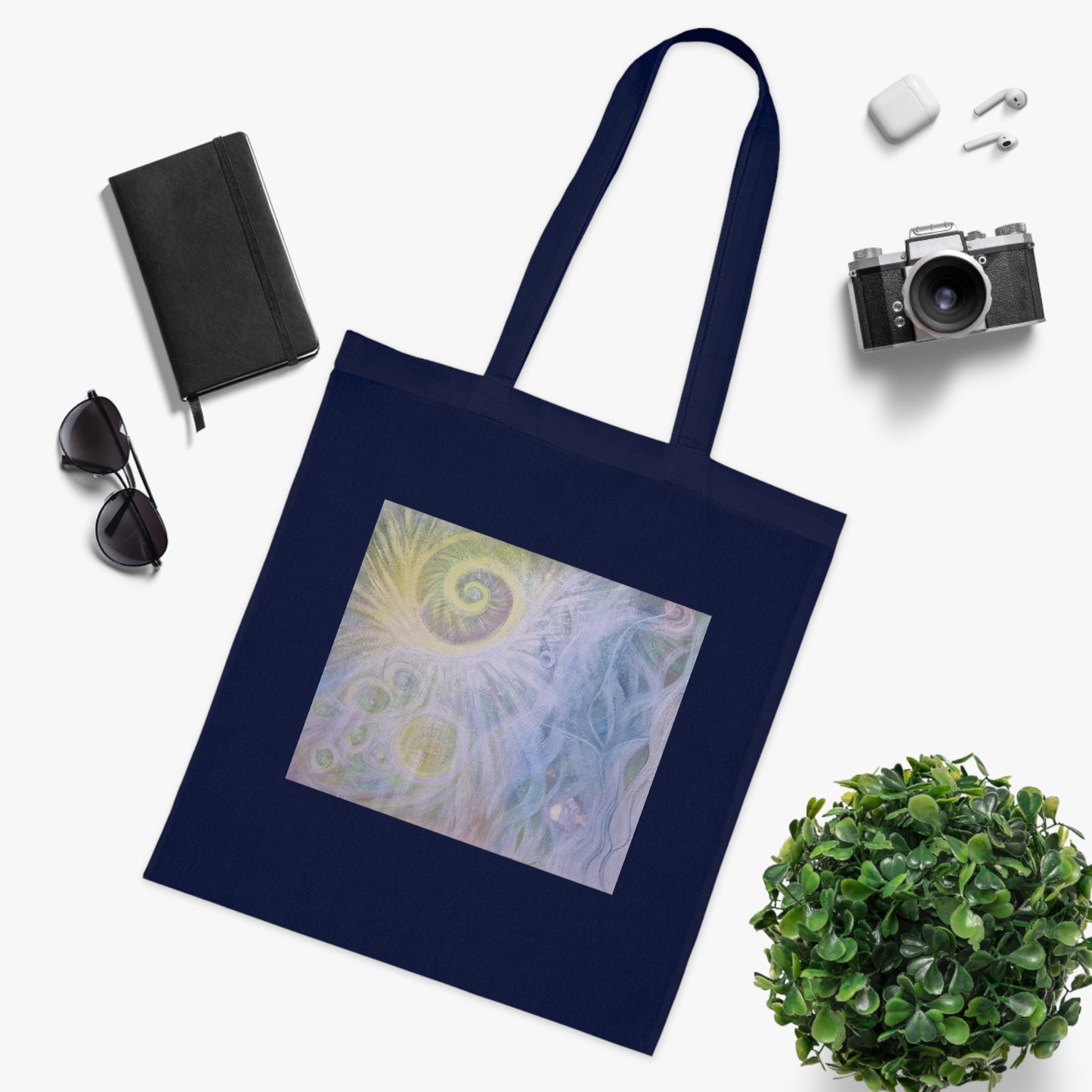 Divine Union Cotton Tote Bag