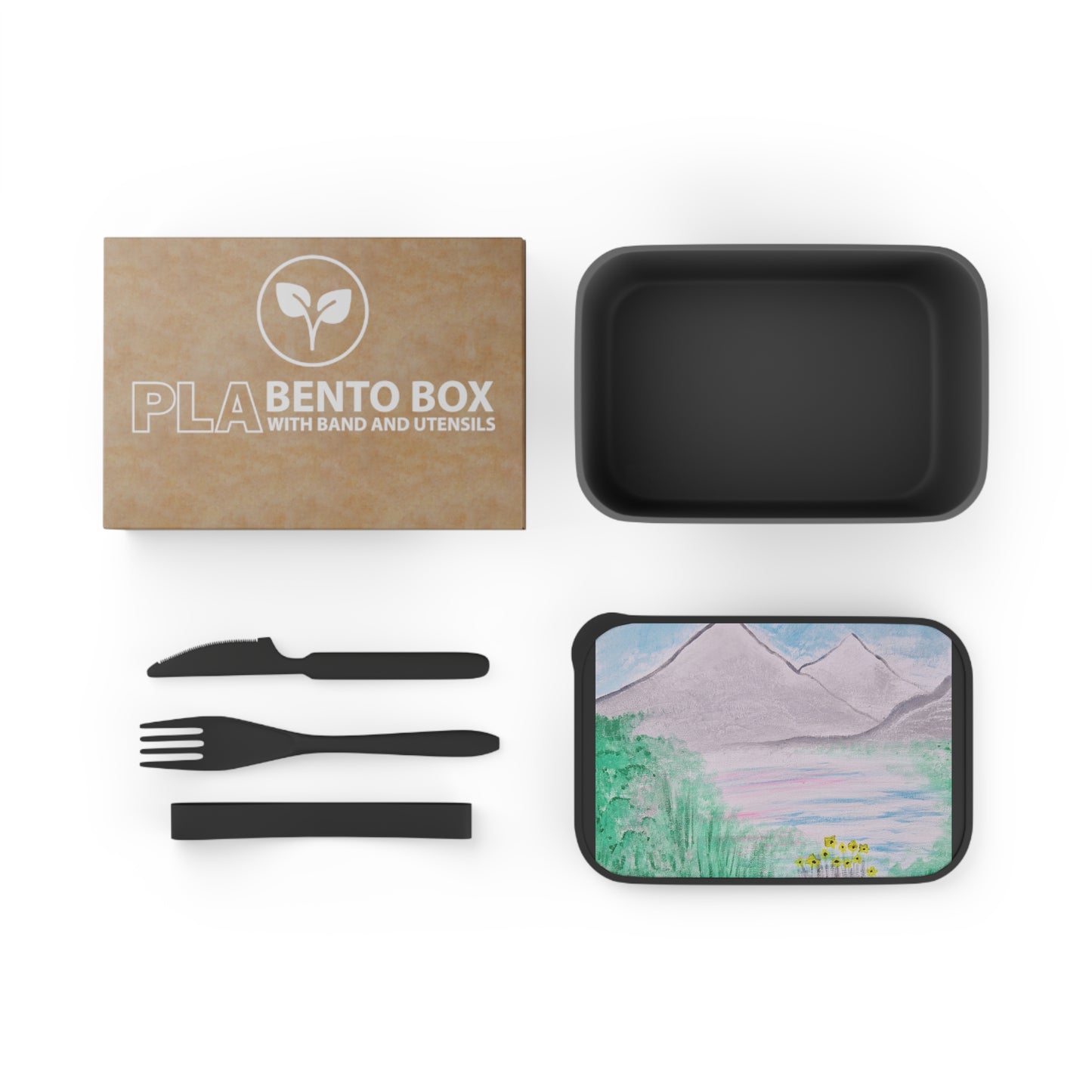 Moving Mountains| Eco-Friendly Lunch Container with Utensils