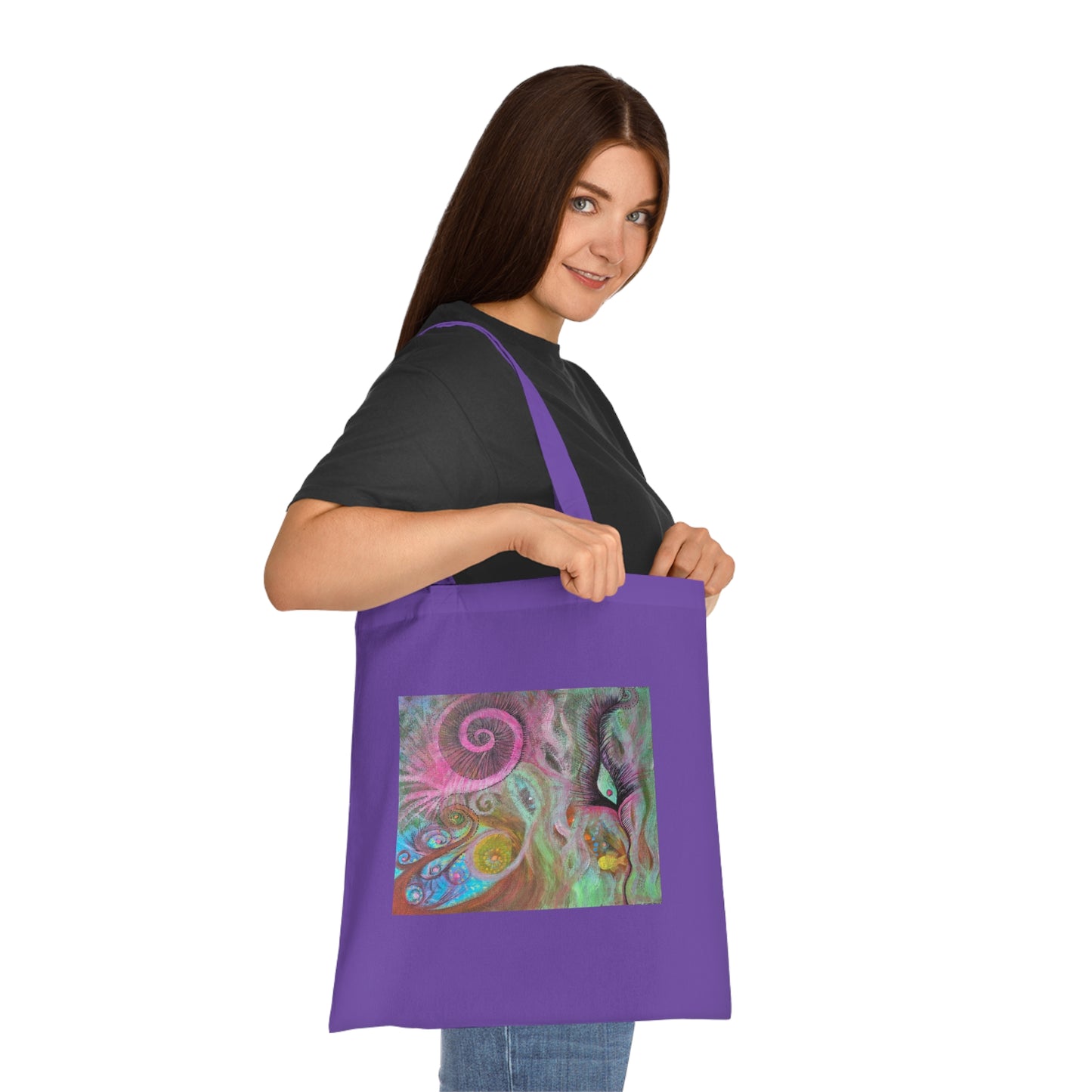 Feminine Freedom Cotton Tote Bag