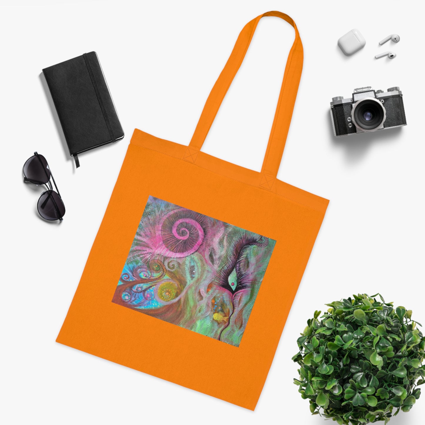 Feminine Freedom Cotton Tote Bag