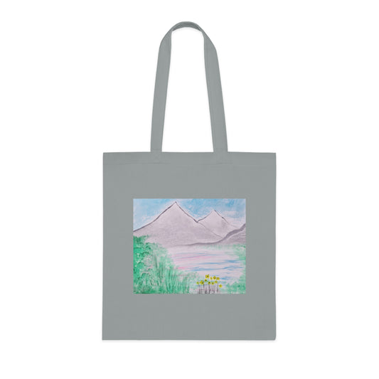 Moving Mountains Cotton Tote Bag