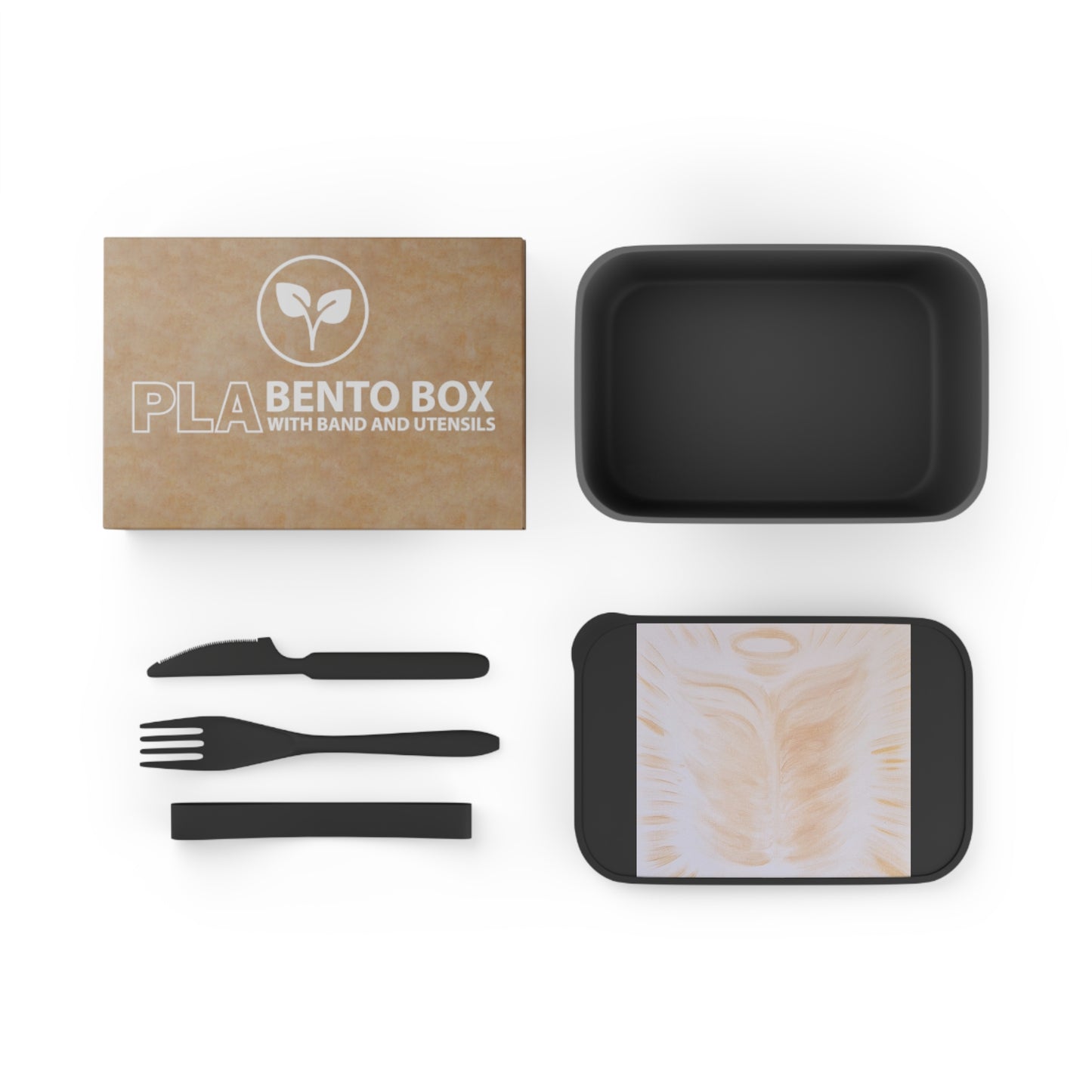 Golden Body of Christ | Eco-Friendly Lunch Container with Utensils