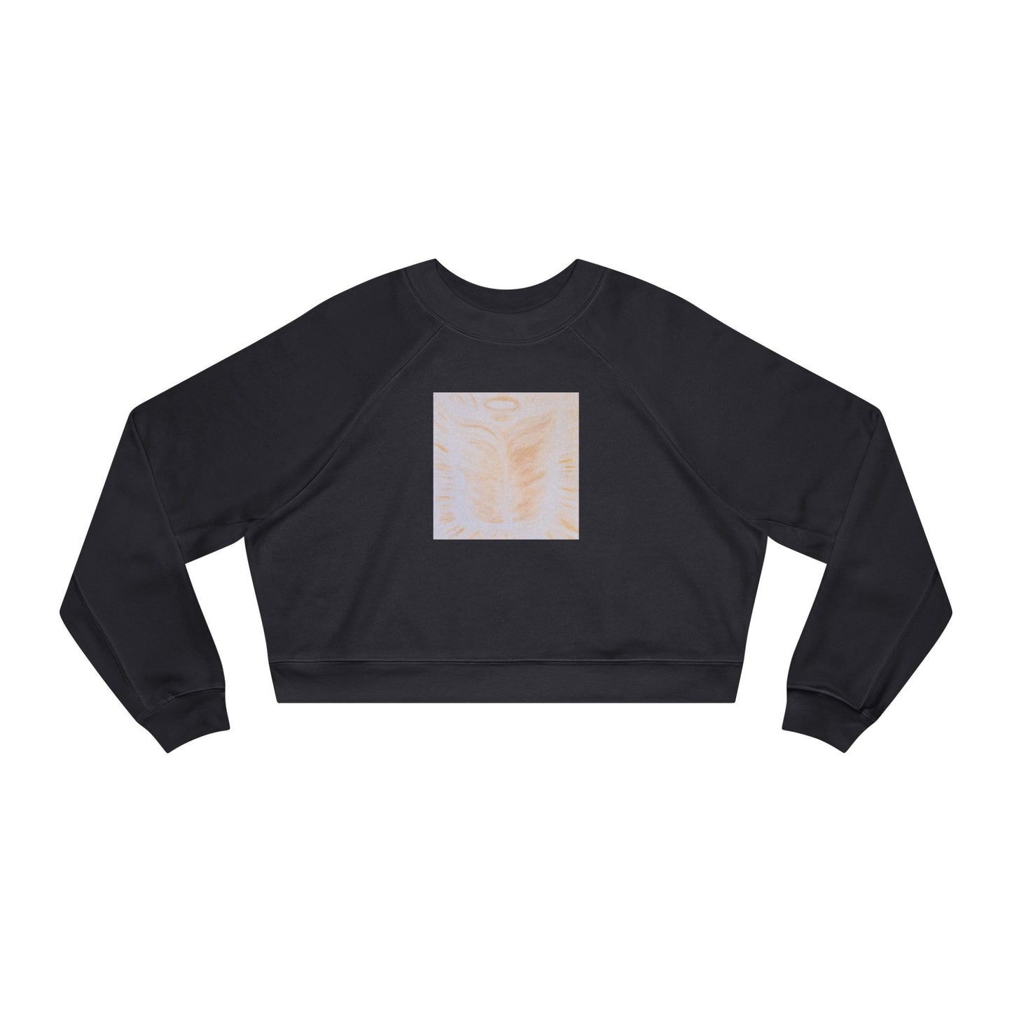 Golden Body of Christ Cropped Fleece