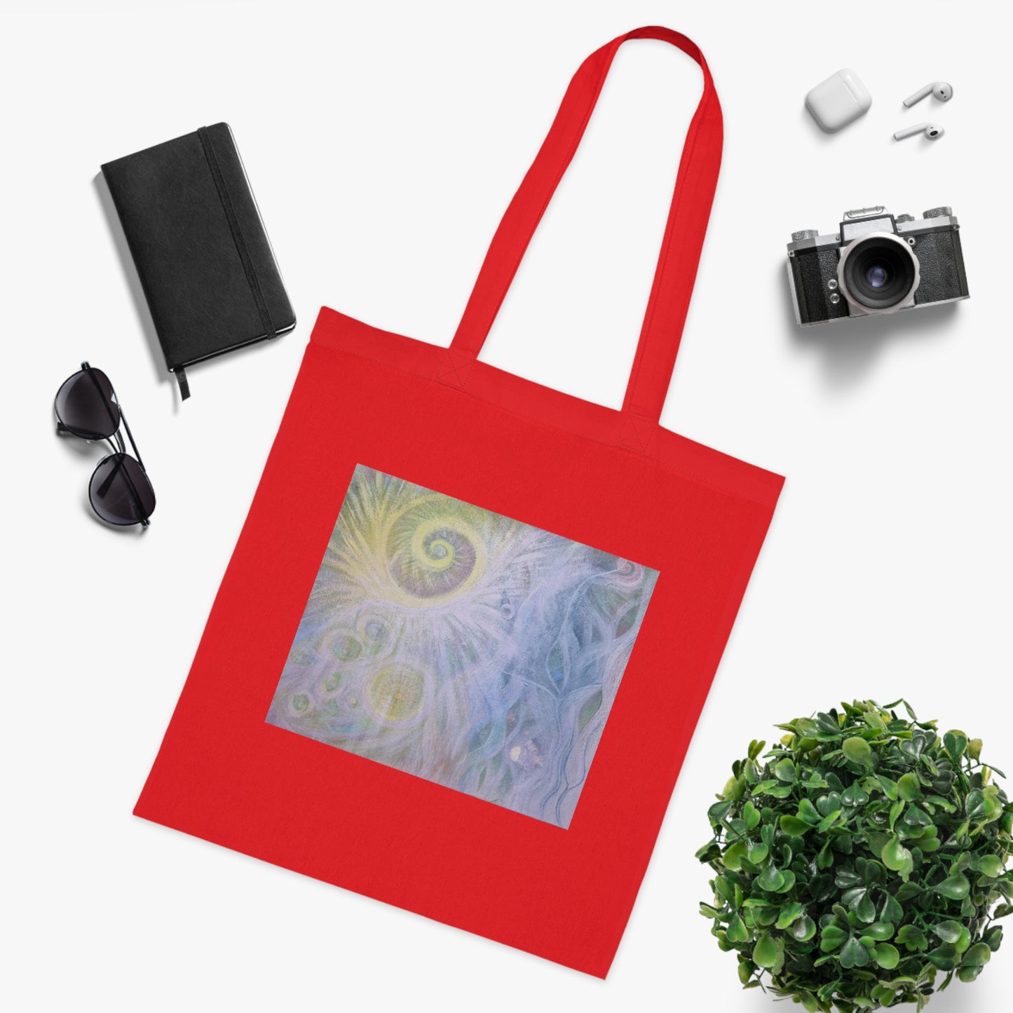 Divine Union Cotton Tote Bag
