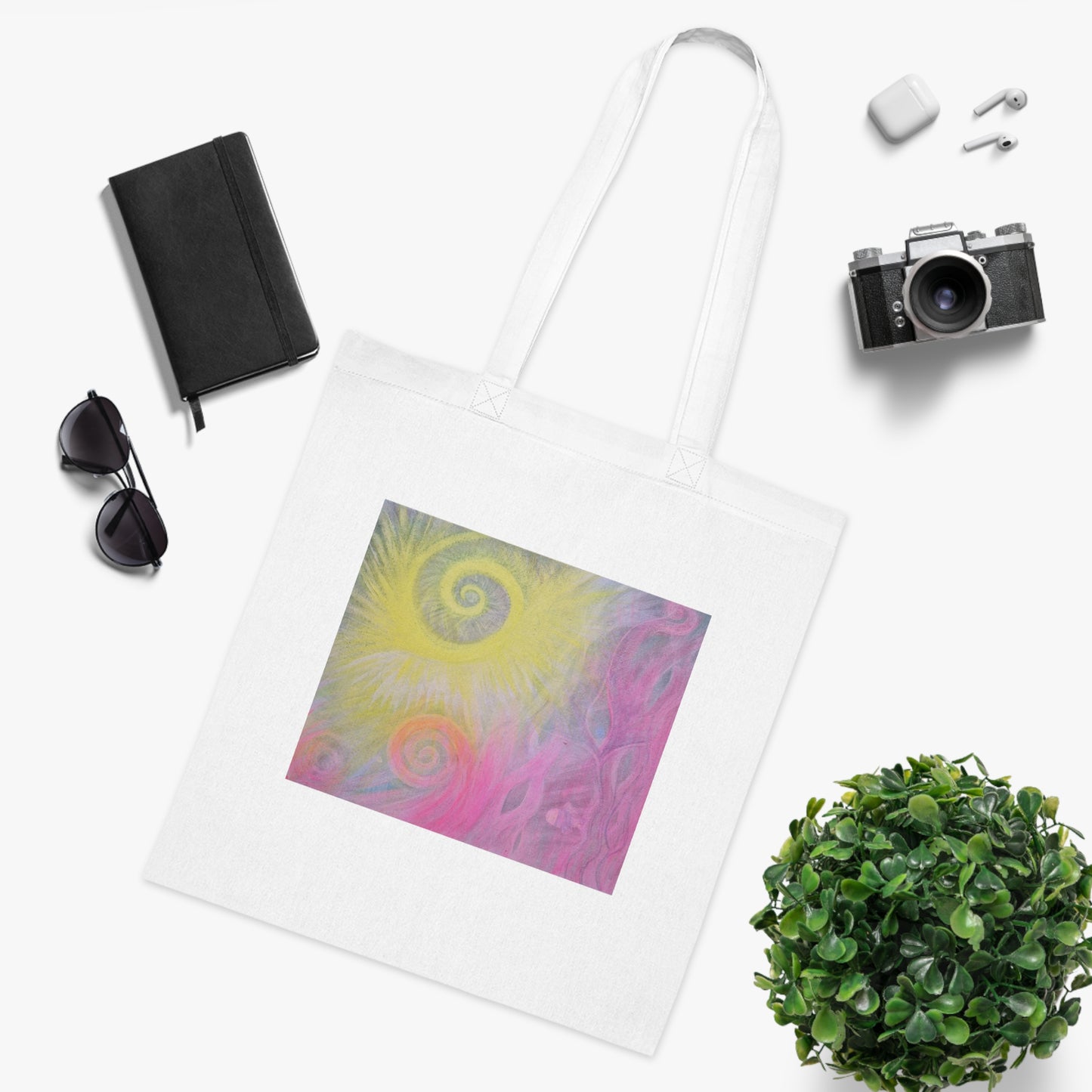 Christs Love Cotton Tote Bag