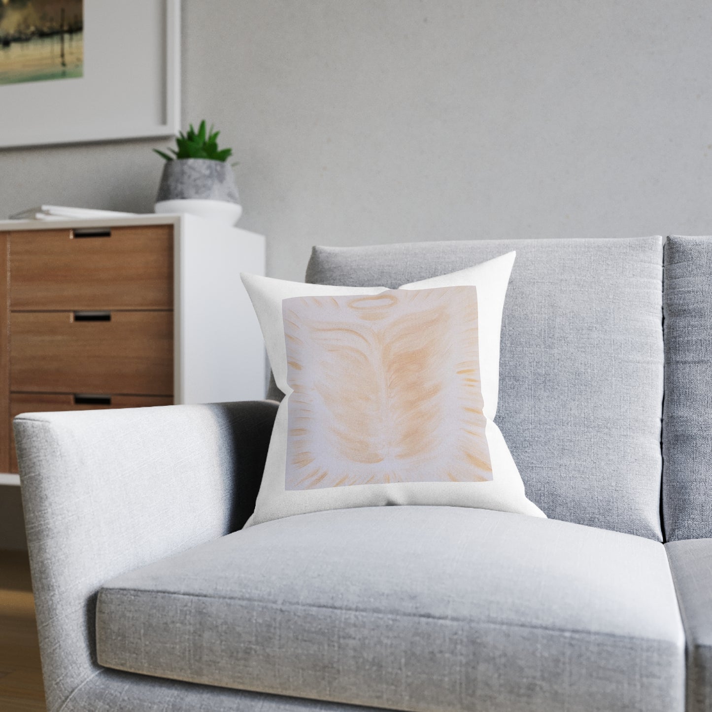 Golden Body of Christ Cushion