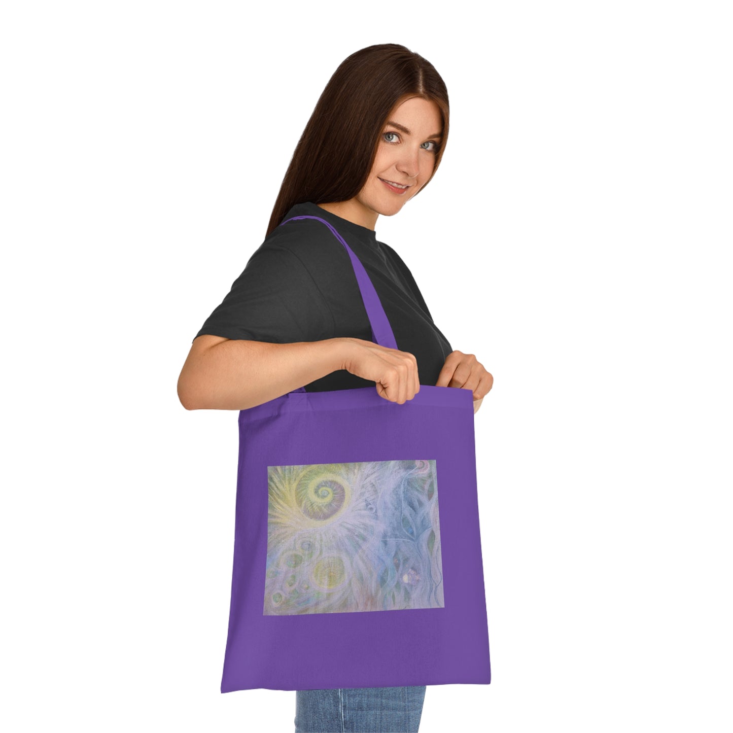 Divine Union Cotton Tote Bag