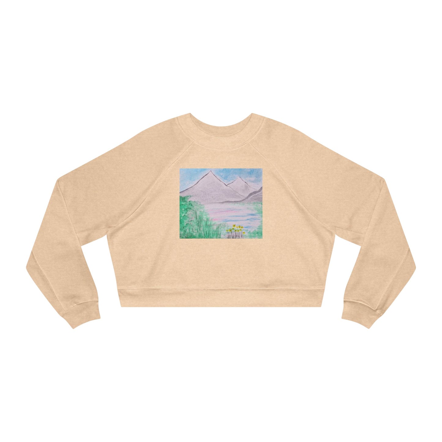 Moving Mountains Cropped Fleece