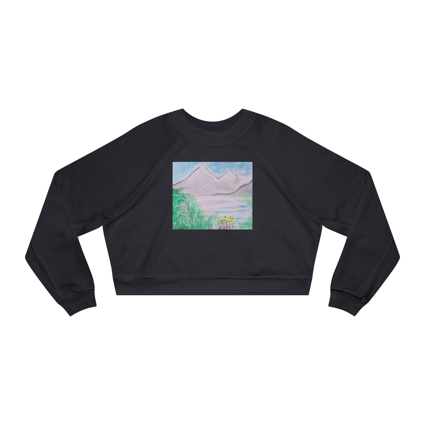 Moving Mountains Cropped Fleece