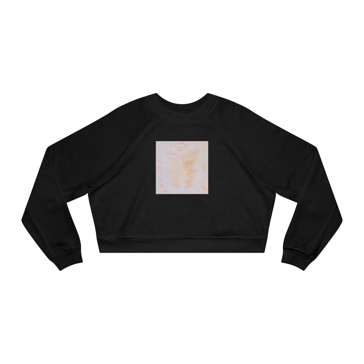 Golden Body of Christ Cropped Fleece