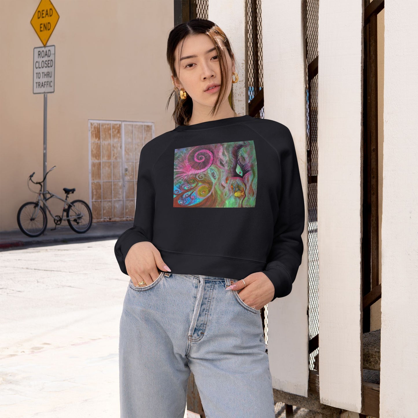 Feminine Freedom Cropped Fleece