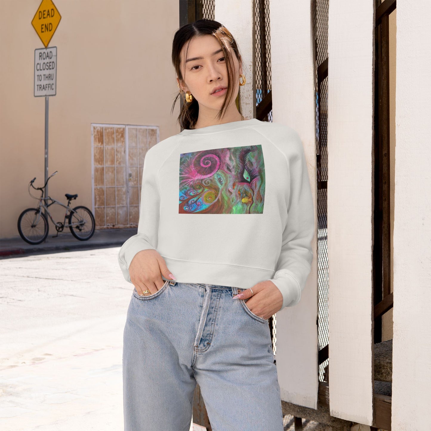 Feminine Freedom Cropped Fleece