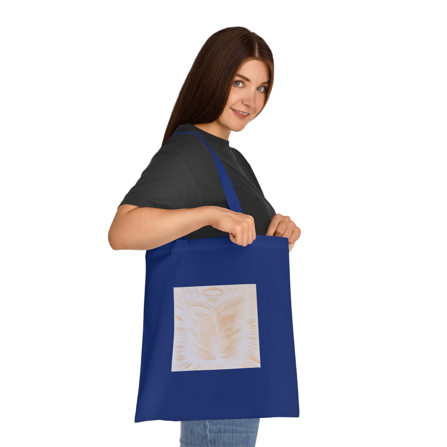 Golden Body of Christ Cotton Tote Bag