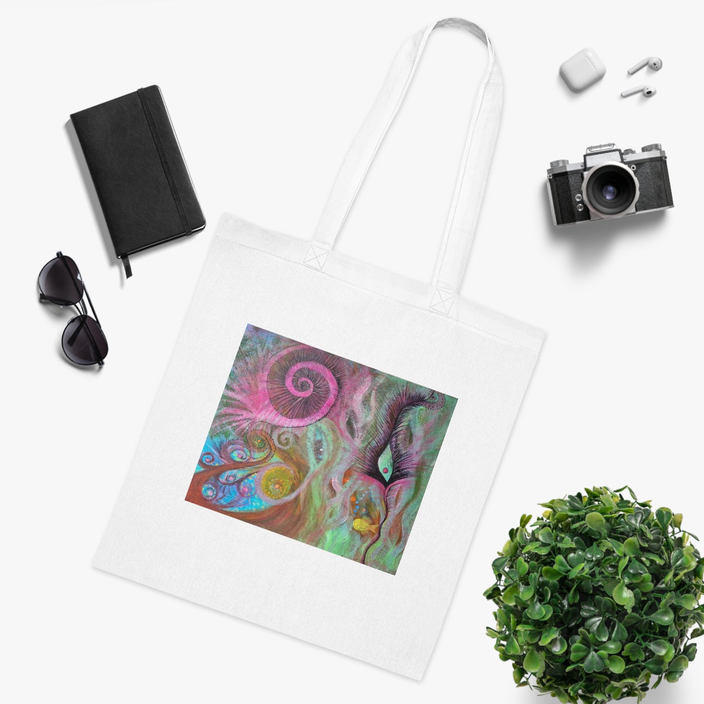 Feminine Freedom Cotton Tote Bag