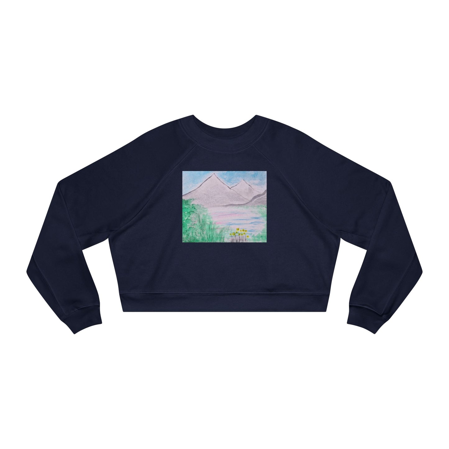 Moving Mountains Cropped Fleece