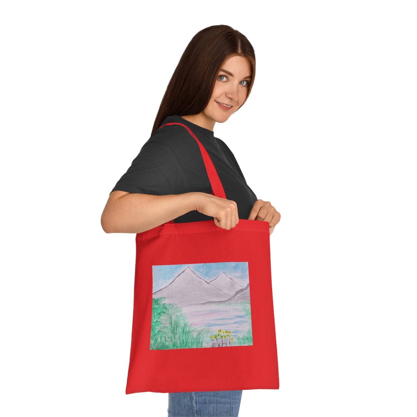 Moving Mountains Cotton Tote Bag