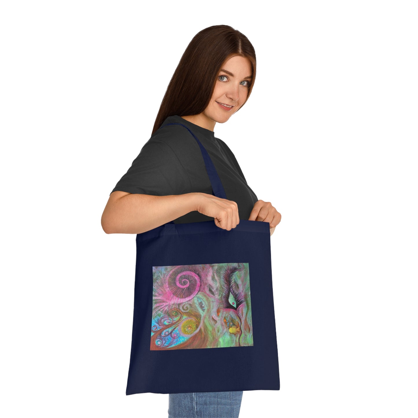 Feminine Freedom Cotton Tote Bag