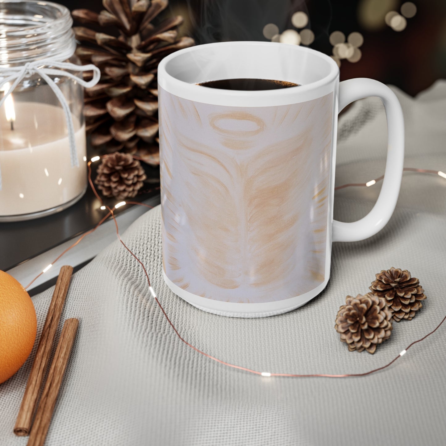 Golden Body of Christ Coffee Mug